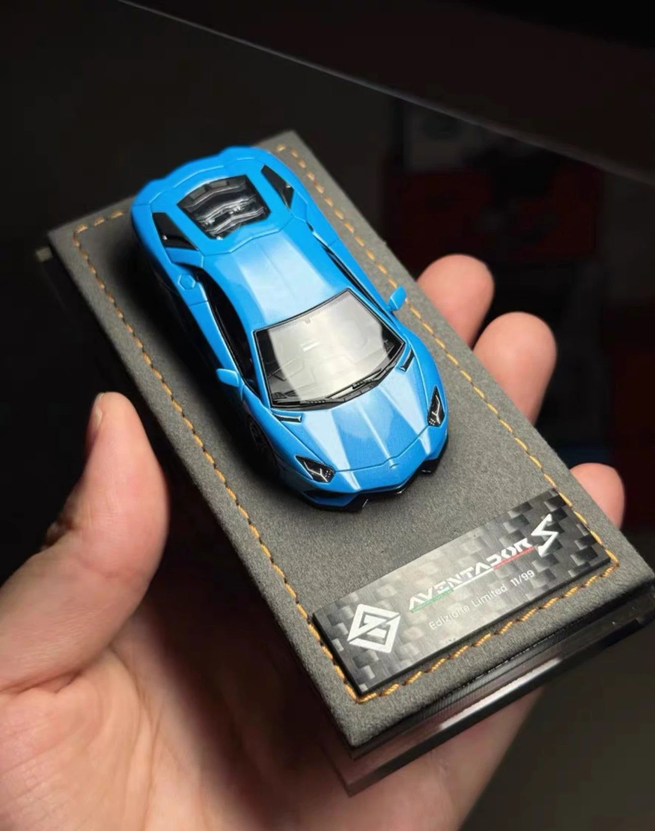 GW God Wealth 1:64 Aventador S 740-4 Diecast Model Car Resin Limited edition