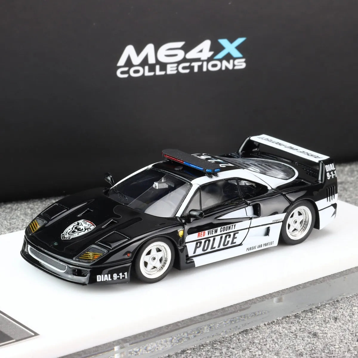 SCM MY64 1:64 F40 RCPD Diecast Model Car Limited edition Collectible Hobbies Gifts
