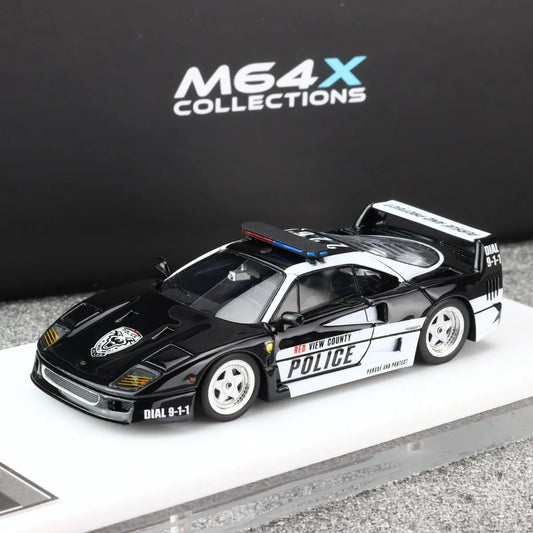 SCM MY64 1:64 F40 RCPD Diecast Model Car Limited edition Collectible Hobbies Gifts