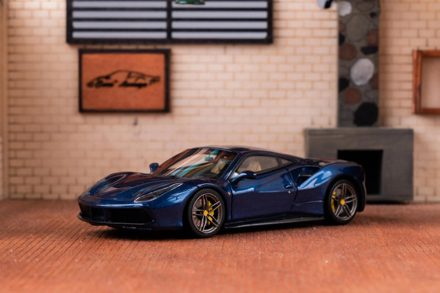 CL Cars Lounge 1:64 488GTB Diecast Model Car Resin Limited edition Collection