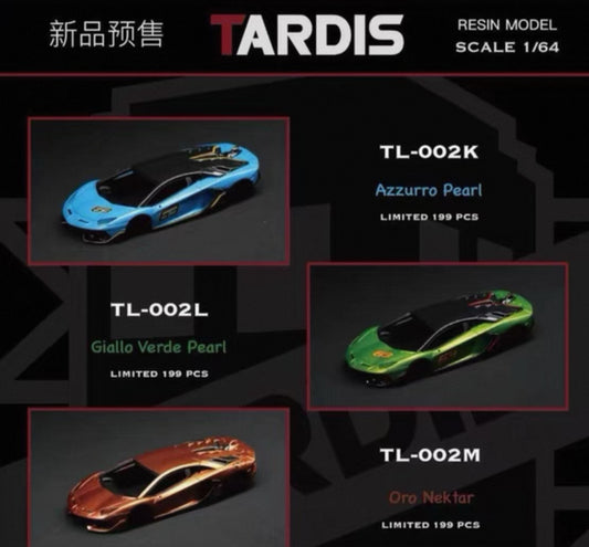 1712TARDIS Model 1:64  Resin Model Car Limited edition Collection