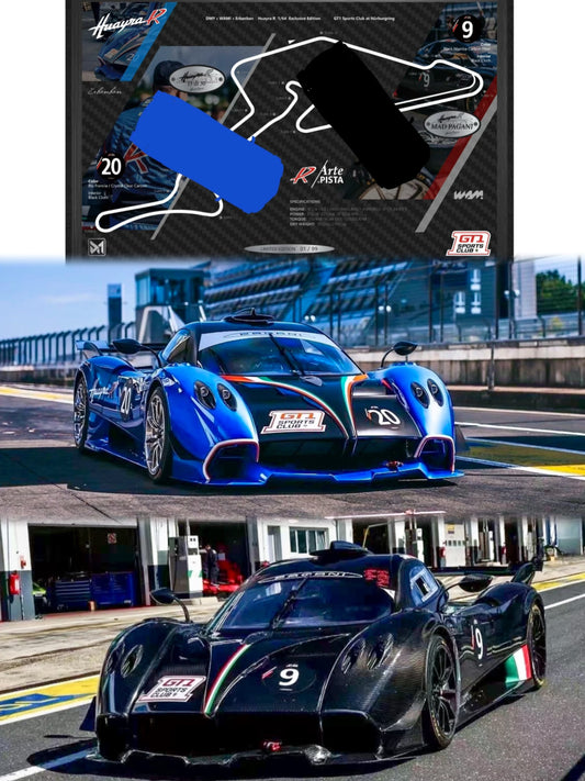 9988 DMY  DMH 1 64 resin car model Limited edition Collection