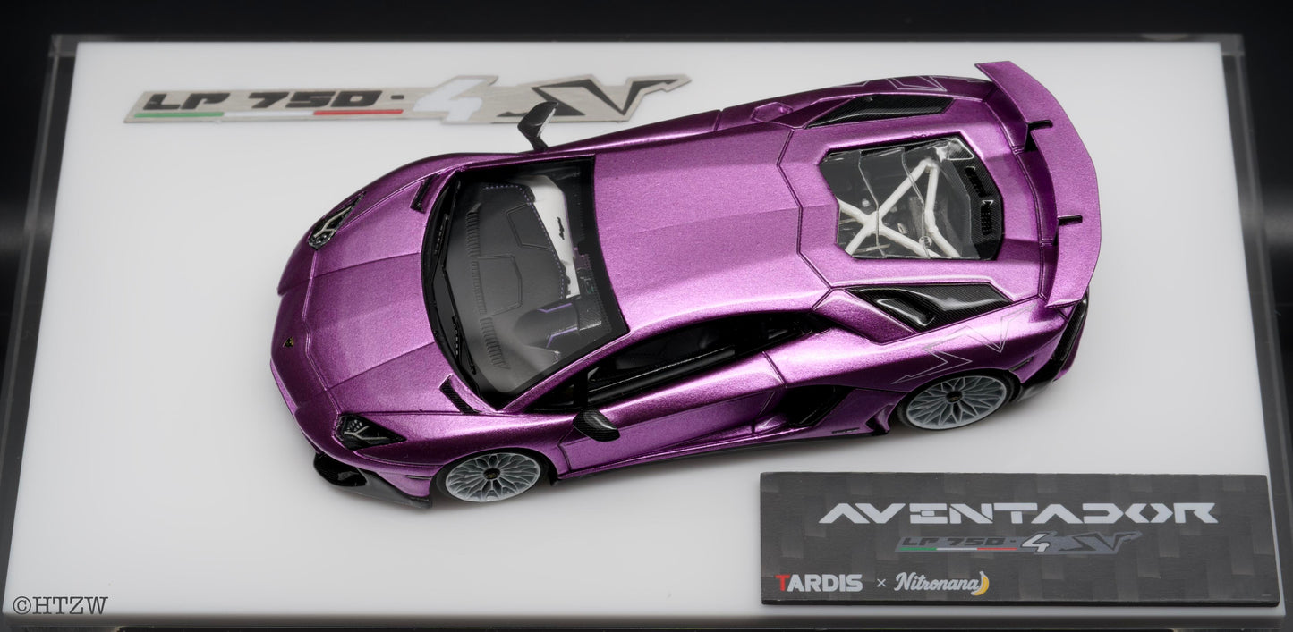 Tardis1:64 LP750 sv New product Diecast Model Car Resin Limited edition