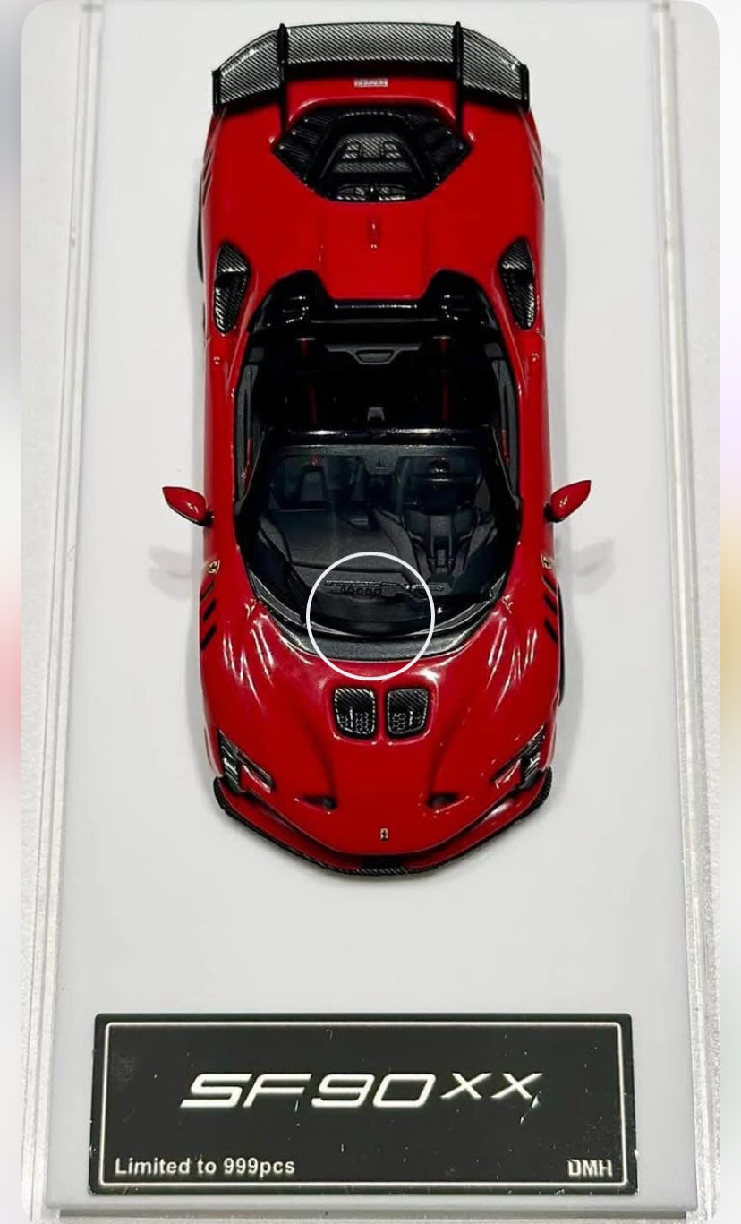 DMH 1:64 SF90XX+Pininfarina4/5  Model Car Limited edition Collection