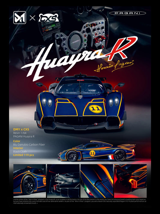 4DMY&CXS Huayra R +599+SVJ+499p Resin model